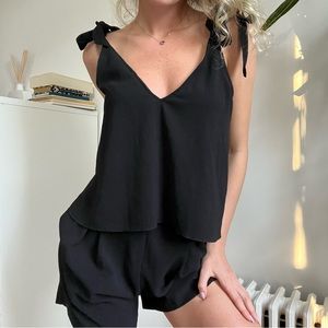 Beautiful festive mini jumpsuit